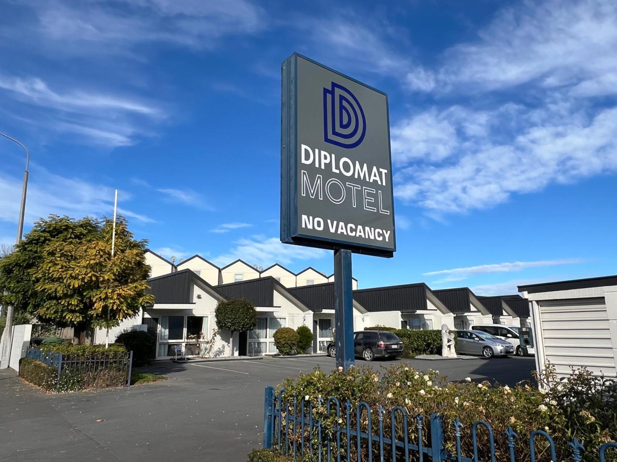Diplomat Motel Крайстчърч Екстериор снимка