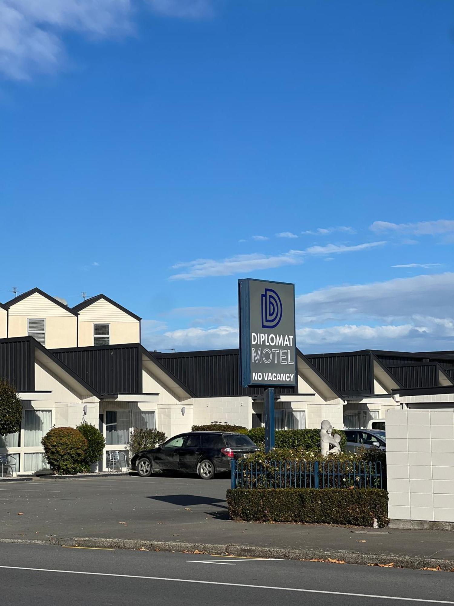 Diplomat Motel Крайстчърч Екстериор снимка